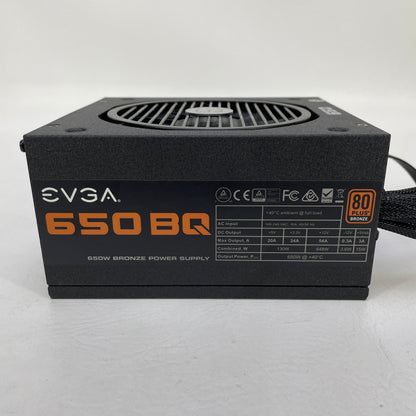 EVGA 650 BQ 110-BQ-0650 80 Plus Bronze 650W Semi Modular Power Supply