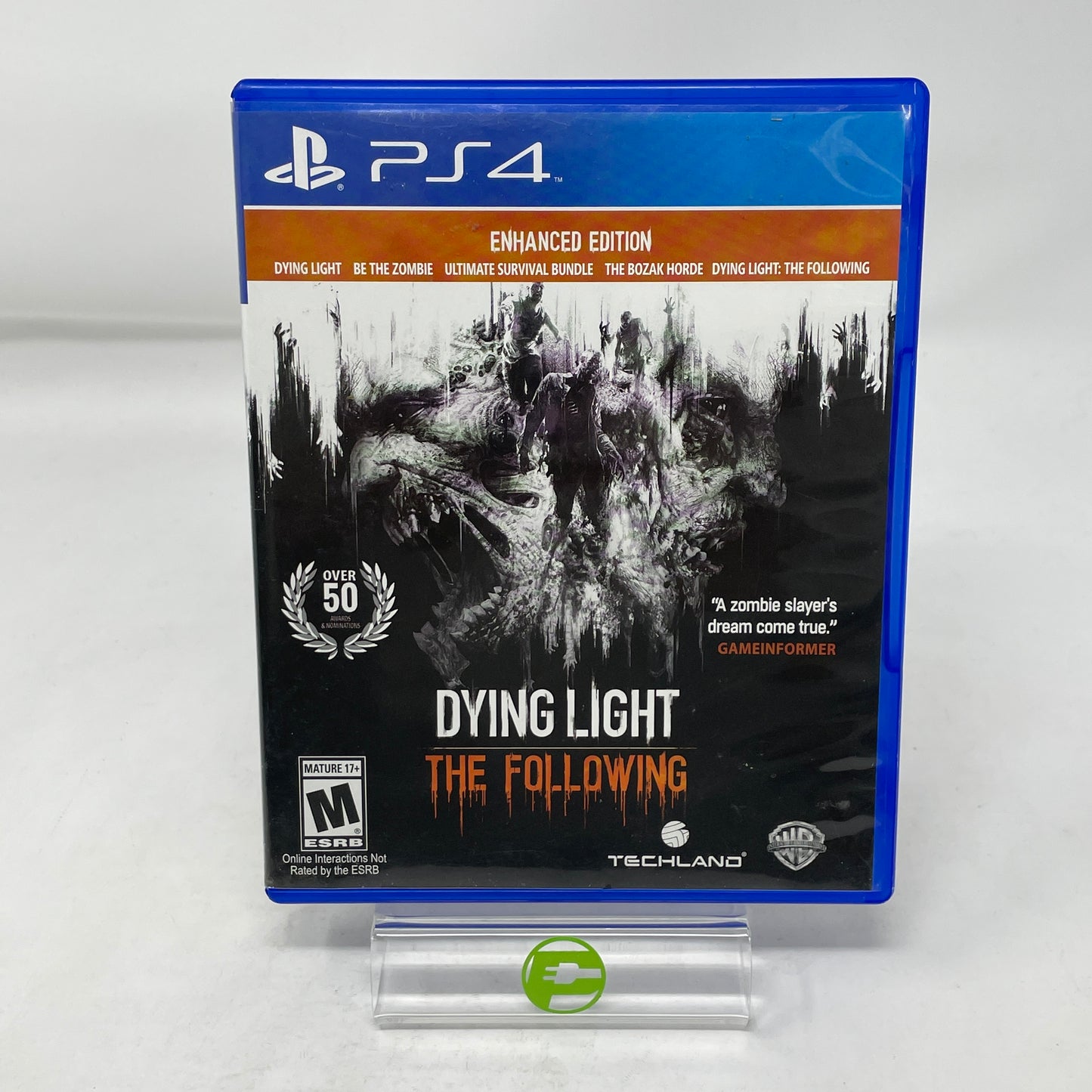 Dying Light The Following Enhanced Edition (Sony PlayStation 4 PS4, 2016)