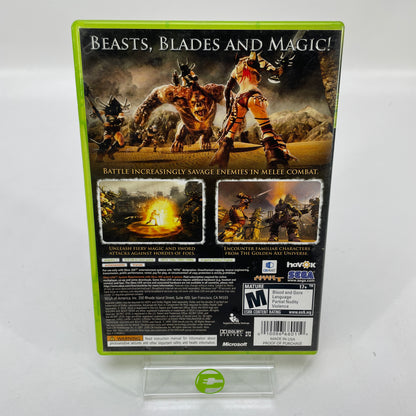 Golden Axe Beast Rider (Microsoft Xbox 360, 2008)