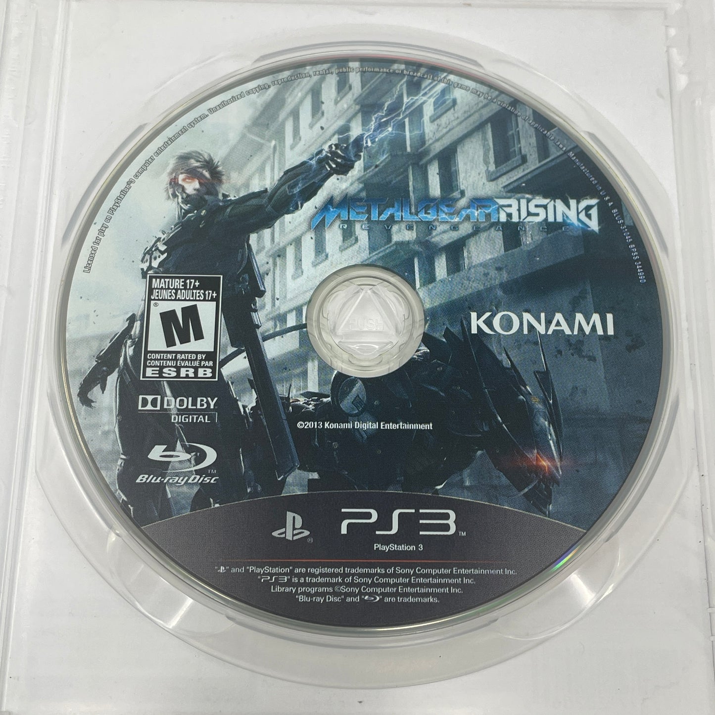 Metal Gear Rising: Revengeance (Sony PlayStation 3 PS3, 2013)