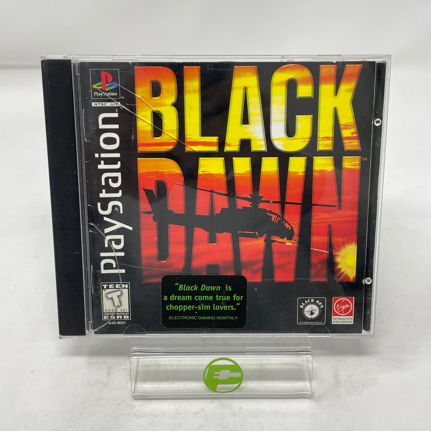 Black Dawn (Sony PlayStation 1 PS1, 1996)