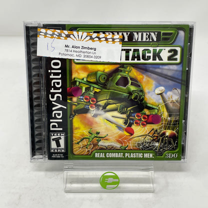 Army Men Air Attack 2 (Sony PlayStation 1 PS1, 2000)