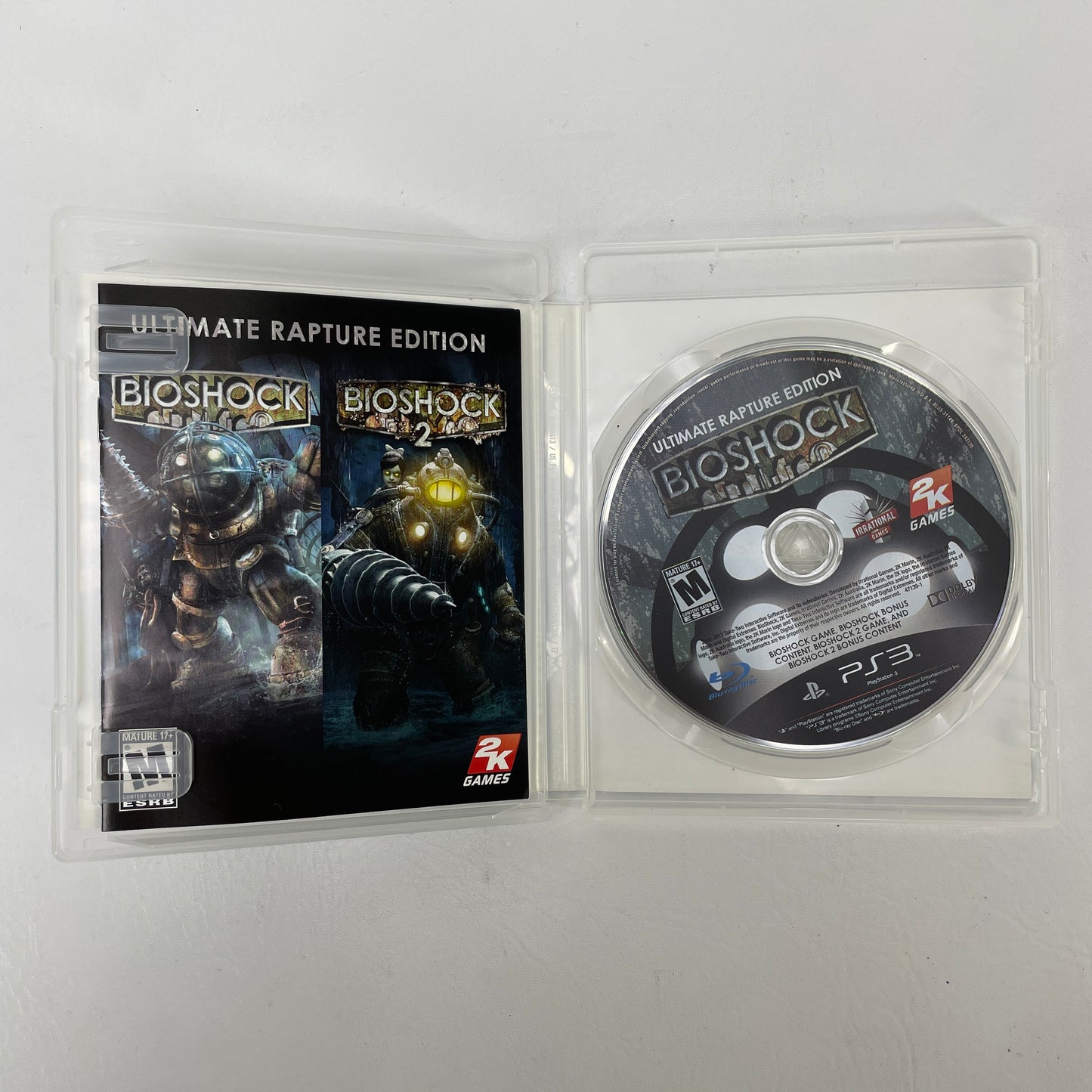 Bioshock Ultimate Rapture Edition (Sony PlayStation 3 PS3, 2013)
