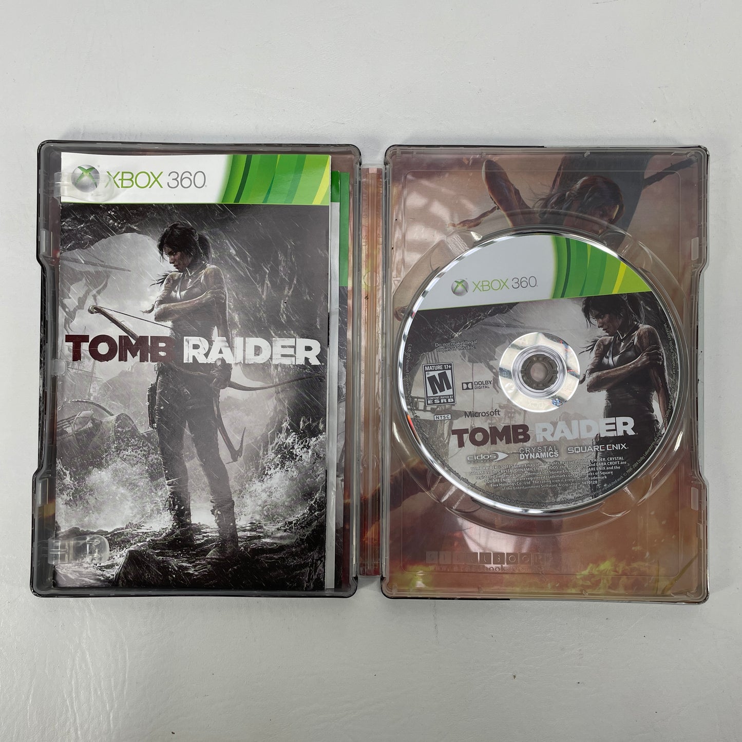 Tomb Raider [Steelbook Edition] (Microsoft Xbox 360, 2013)
