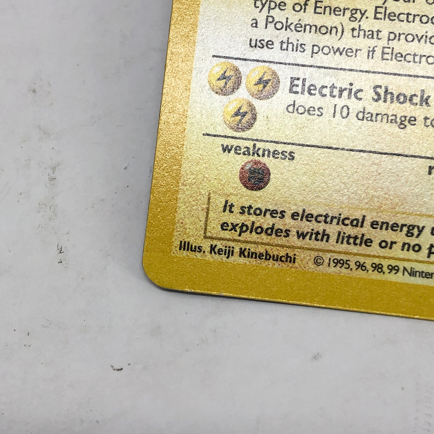 Pokémon TCG Base Set Electrode [Shadowless] 21/102 Regular English