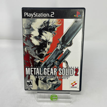Metal Gear Solid 2 (Sony PlayStation 2 PS2, 2001)
