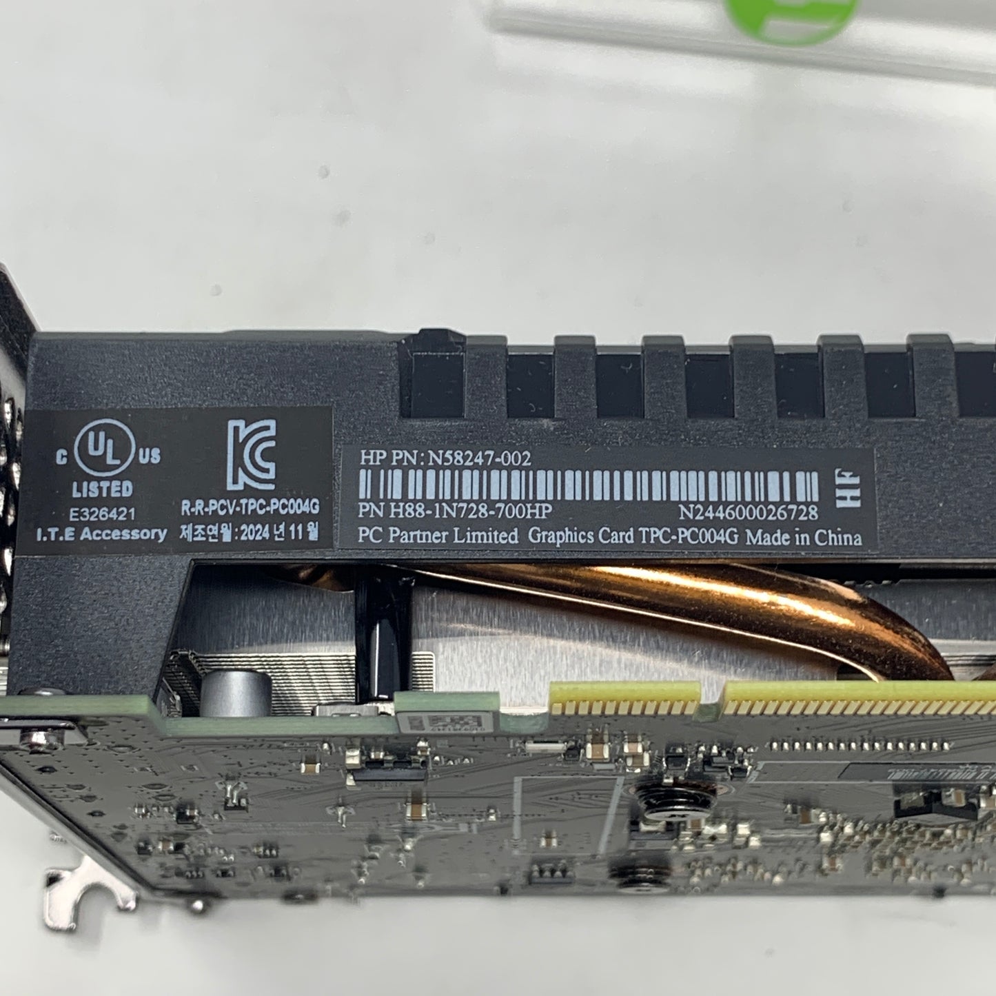 HP GeForce RTX 4060 8GB GDDR6 Graphics Card N58247-02