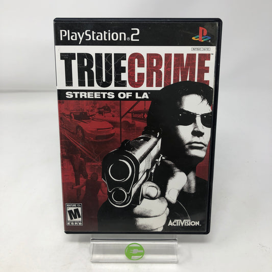 True Crime Streets of LA (Sony PlayStation 2 PS2, 2003)