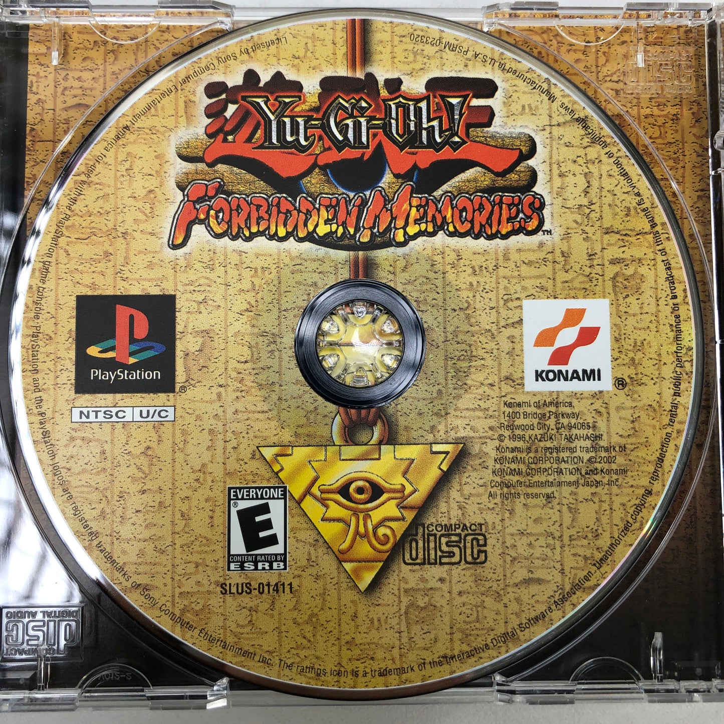 Yu-Gi-Oh Forbidden Memories (Sony PlayStation 1 PS1, 2002)