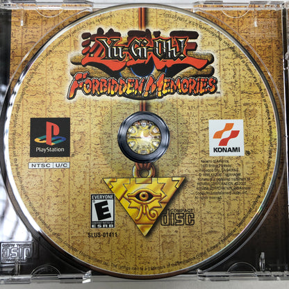 Yu-Gi-Oh Forbidden Memories (Sony PlayStation 1 PS1, 2002)