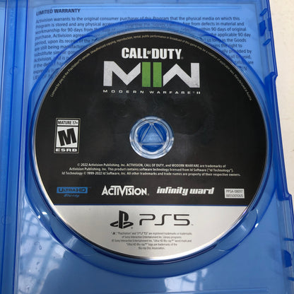 Call of Duty: Modern Warfare II (Sony PlayStation 5 PS5, 2022)