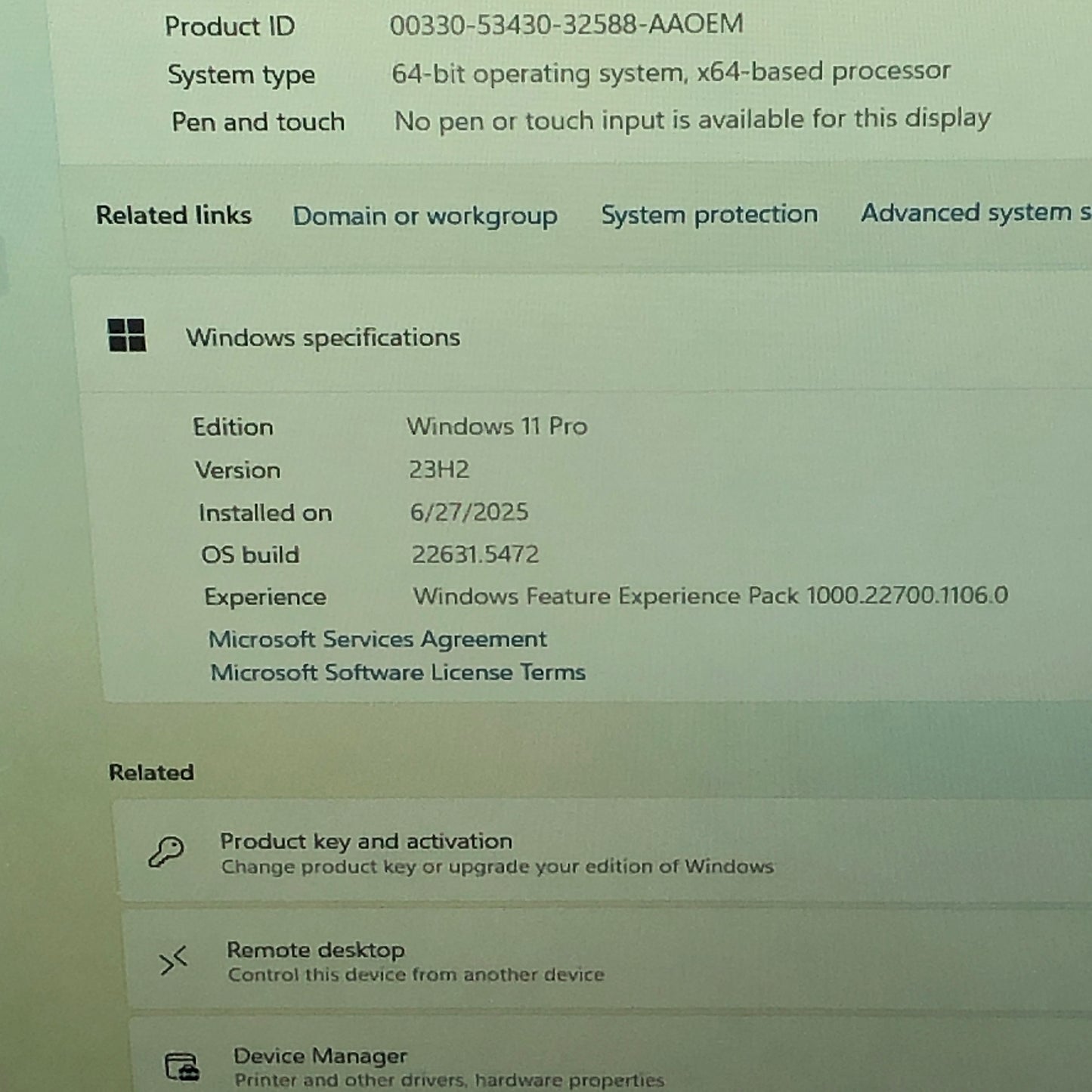 HP Laptop 255 G10 15.6" Ryzen 7 7730U 2.0GHz 32GB RAM 1TB SSD