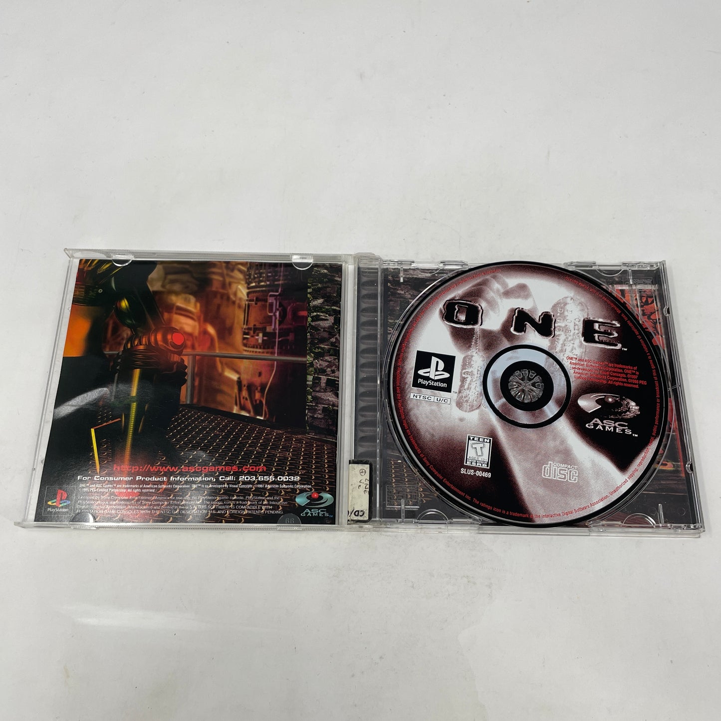 One (Sony PlayStation 1 PS1, 1997)