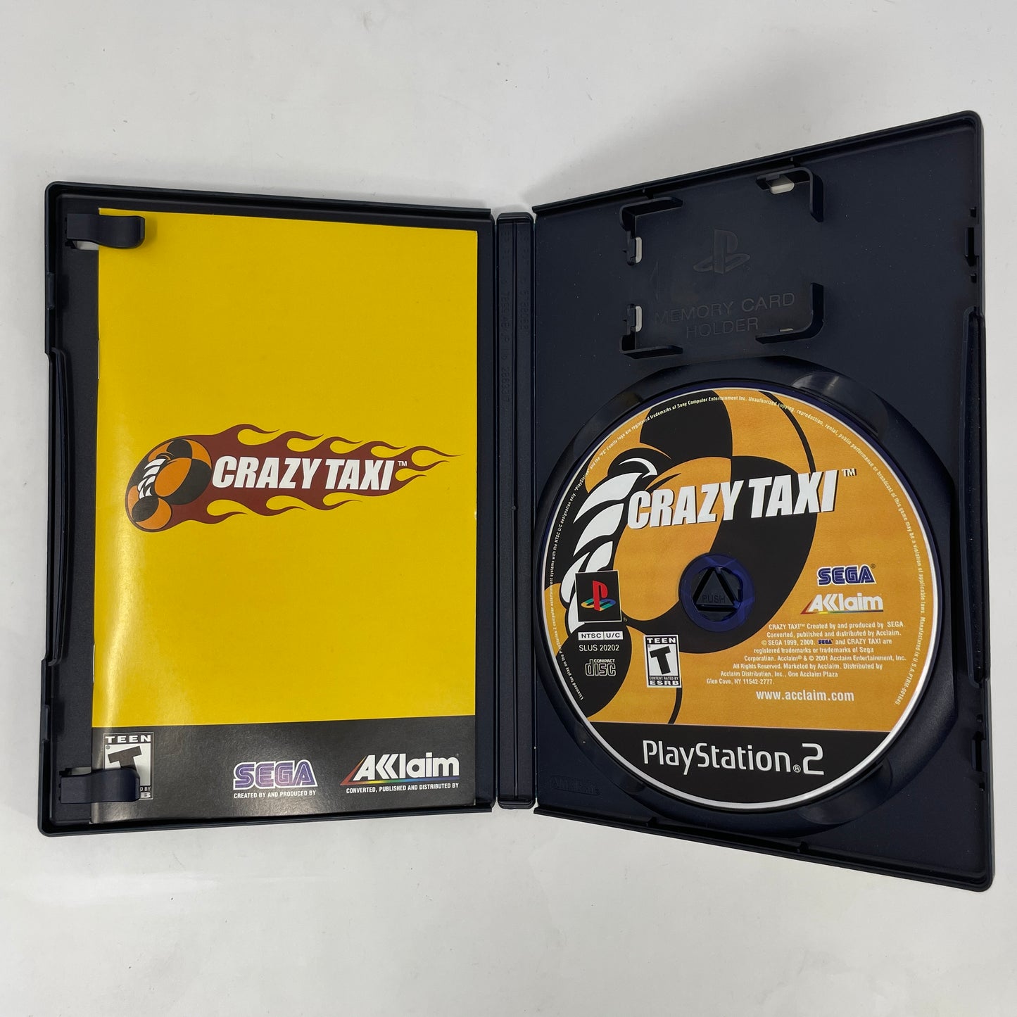 Crazy Taxi (Sony PlayStation 2 PS2, 2001)