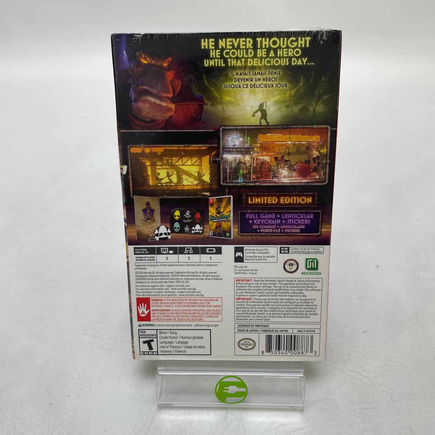 New Oddworld New 'n Tasty [Limited Edition] (Nintendo Switch, 2020)