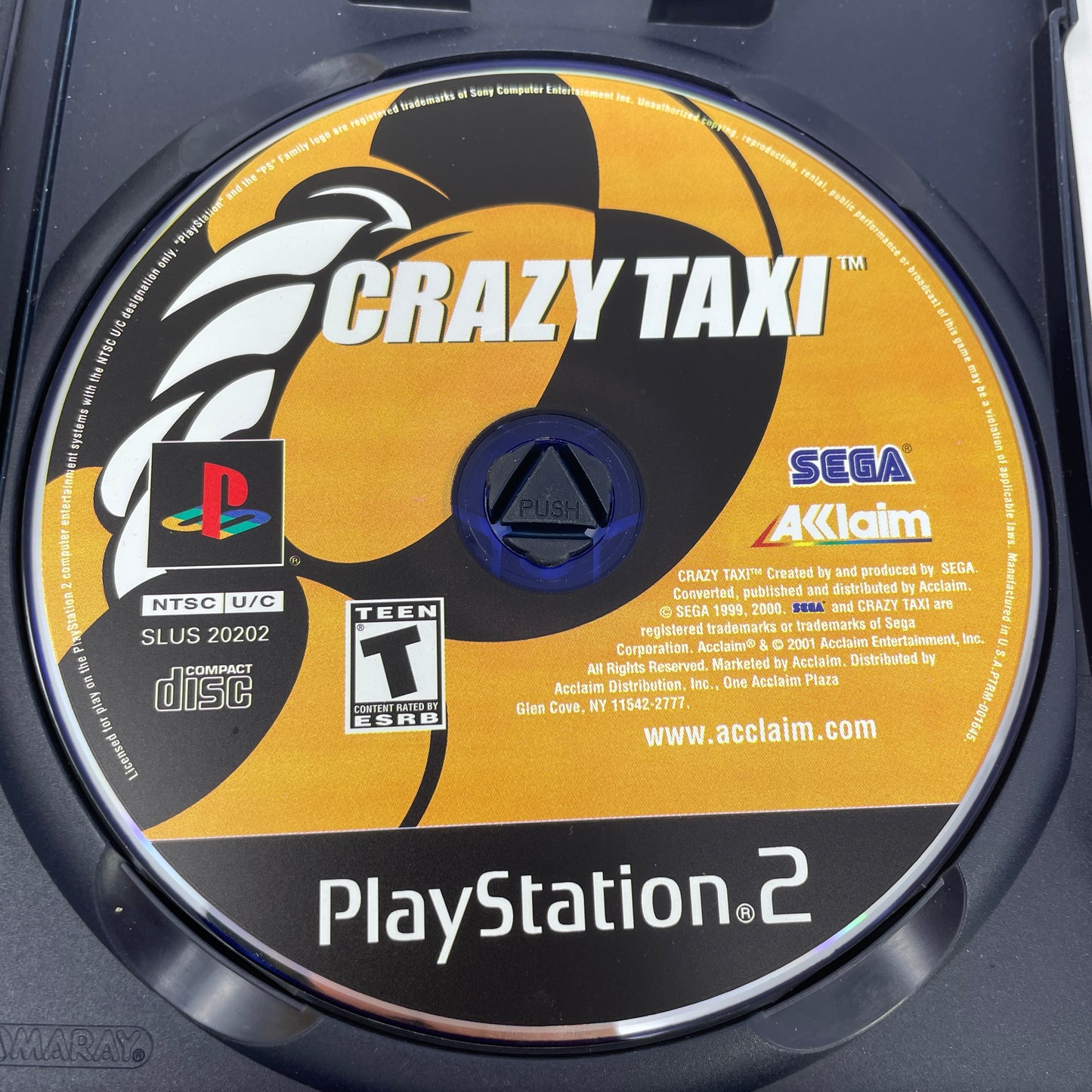 Crazy Taxi (Sony PlayStation 2 PS2, 2001)