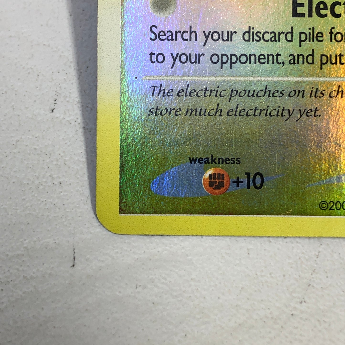 Pokémon TCG Stormfront Pichu 45 Holo English