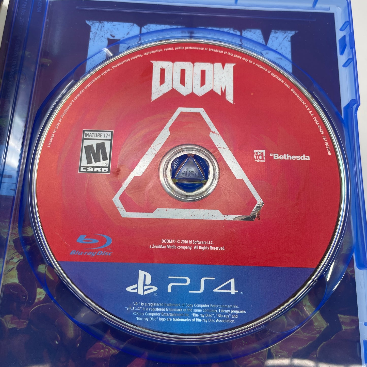 Doom (Sony PlayStation 4 PS4, 2016)
