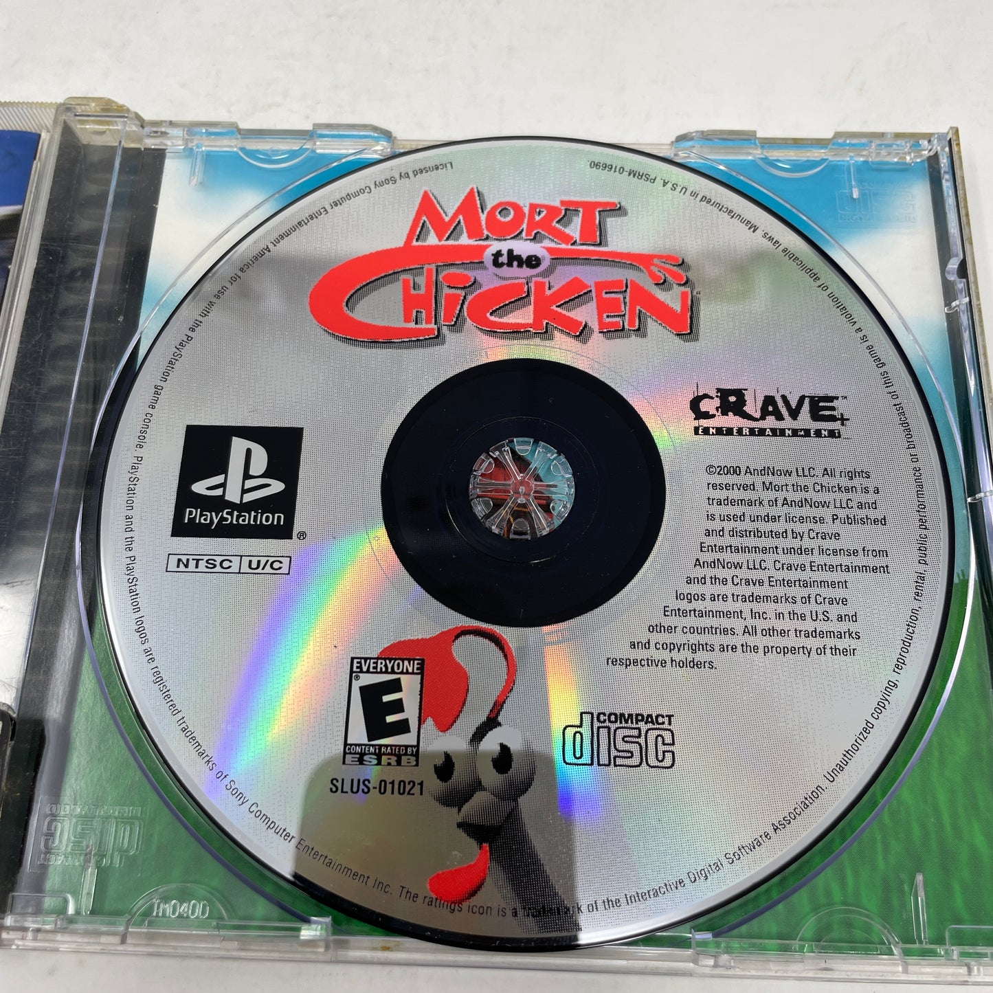 Mort the Chicken (Sony PlayStation 1 PS1, 2000)