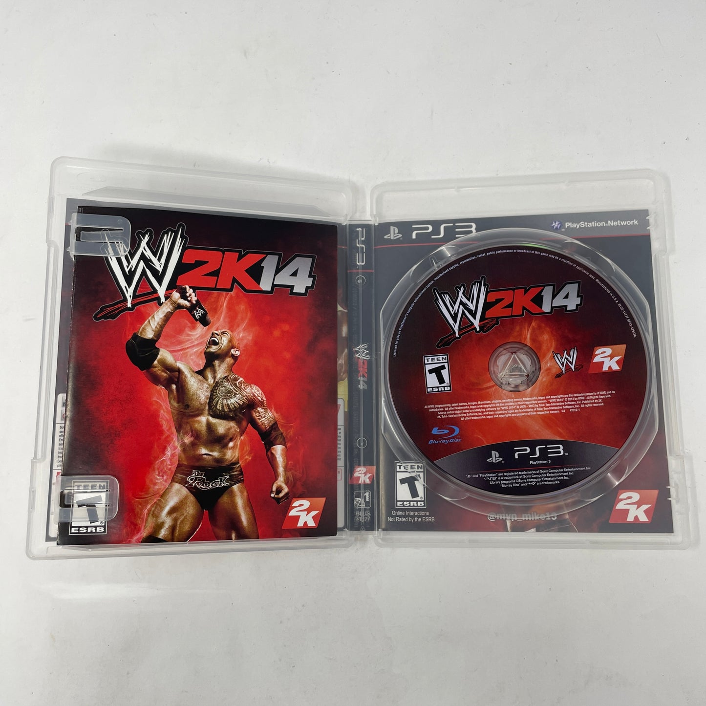 WWE 2K14 (Sony PlayStation 3 PS3, 2013)