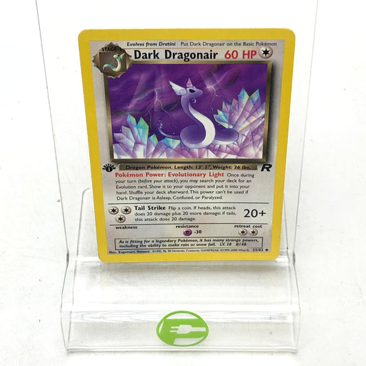 Pokémon TCG Team Rocket Dark Dragonair (1st Edition) 33/82 Regular English
