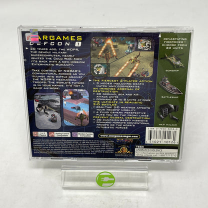 War Games Defcon 1 (Sony PlayStation 1 PS1, 1998)