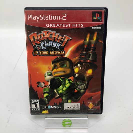 Ratchet & Clank Up Your Arsenal (Sony PlayStation 2 PS2, 2004)