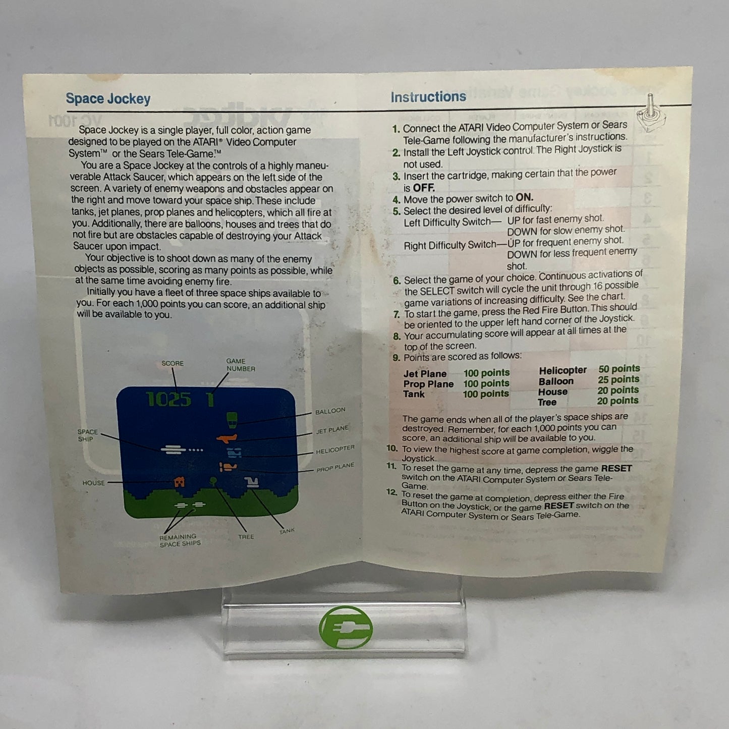 Space Jockey (Atari 2600, 1981)