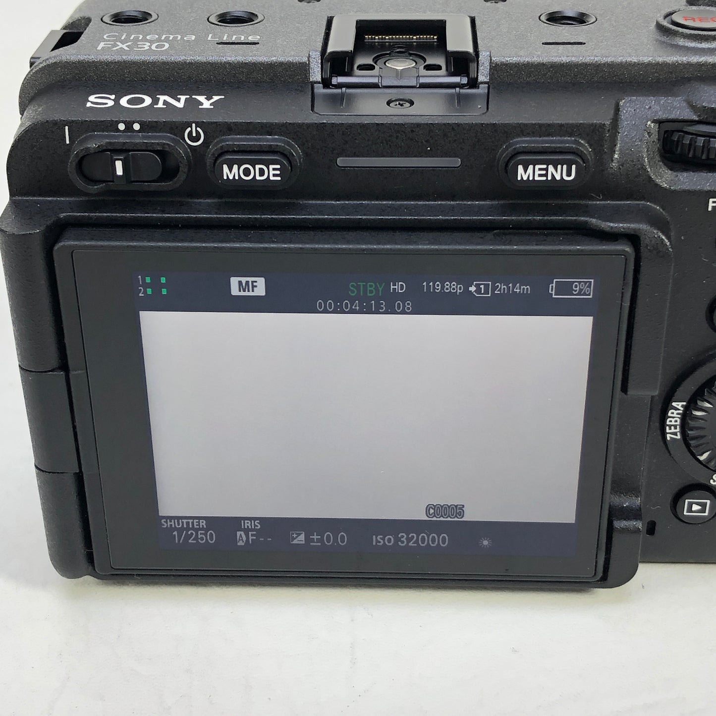 Sony Alpha FX30 20.1MP Mirrorless Digital Camera 0 Shutter Count