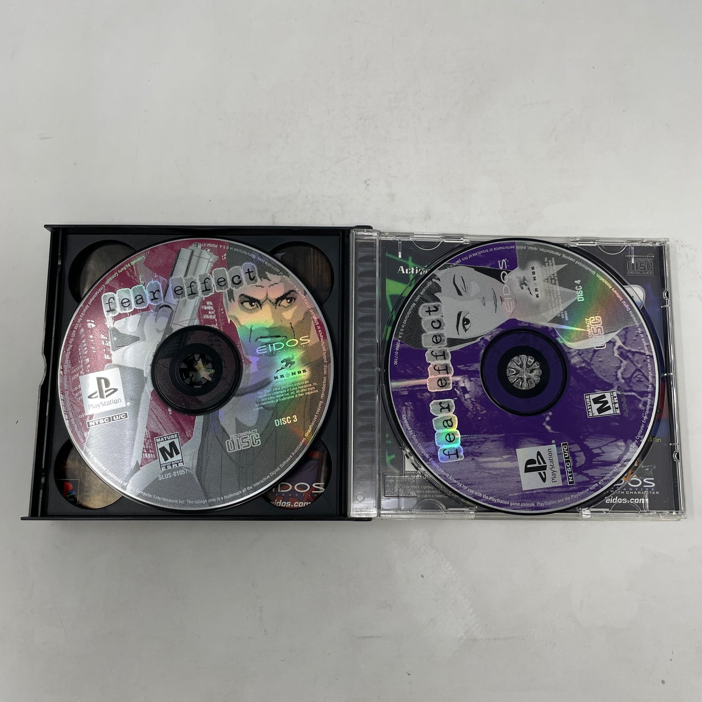 Fear Effect (Sony PlayStation 1 PS1, 2000)