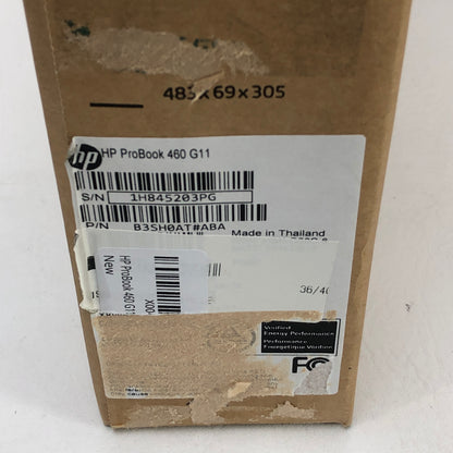 New HP Probook 460 G11 16" Core Ultra 5 125U 1.3GHz 32GB RAM 512GB SSD