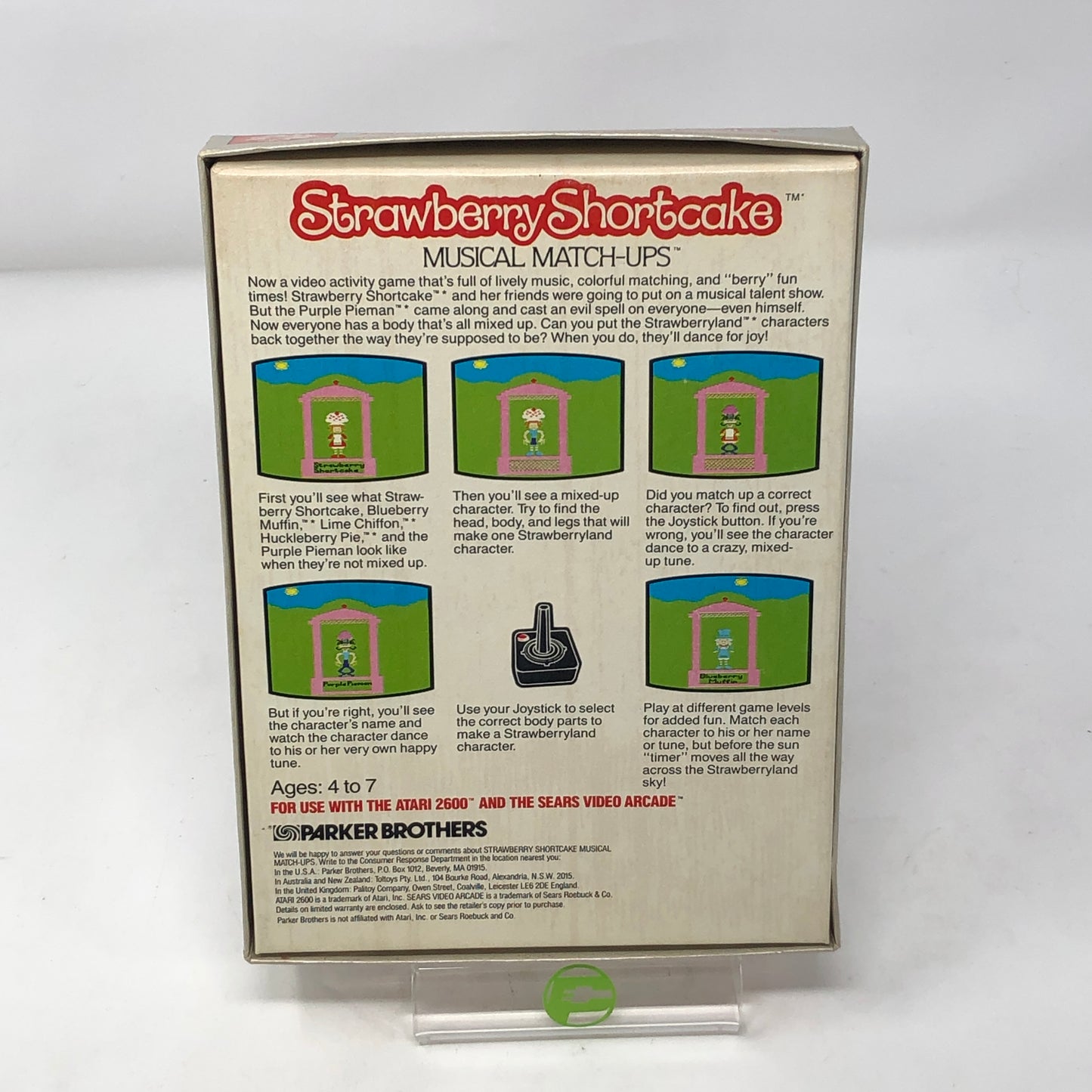 Strawberry Shortcake Musical Match-ups (Atari 2600, 1982)