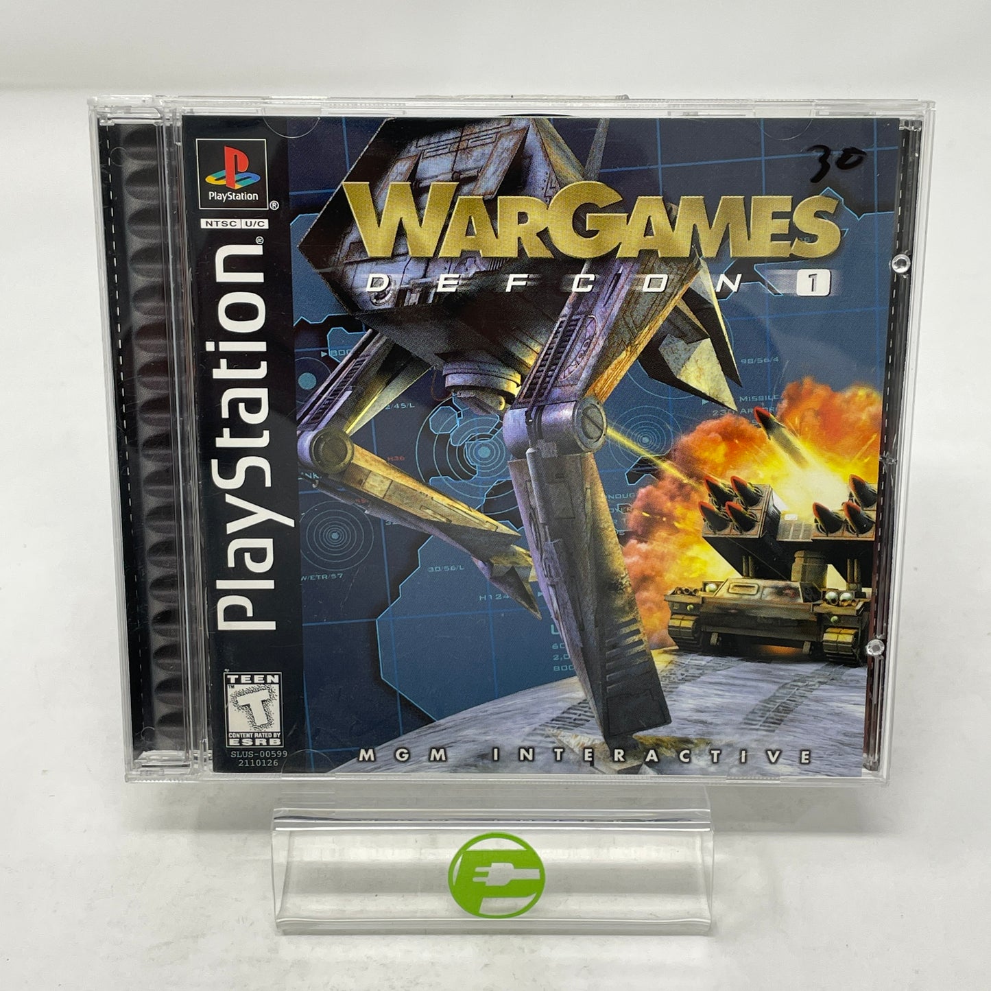 War Games Defcon 1 (Sony PlayStation 1 PS1, 1998)