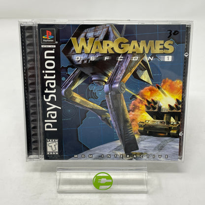 War Games Defcon 1 (Sony PlayStation 1 PS1, 1998)