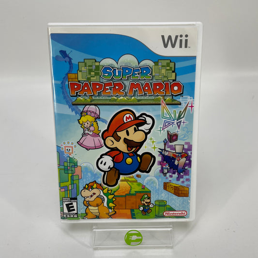 Super Paper Mario (Nintendo Wii, 2007) READ