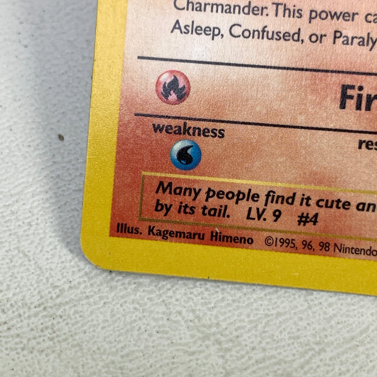 Pokémon TCG Base Set Charmander [1st Edition] 50/82 Regular English