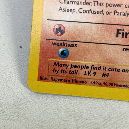 Pokémon TCG Base Set Charmander [1st Edition] 50/82 Regular English