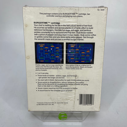 New Burgertime (Mattel Intellivision, 1981)