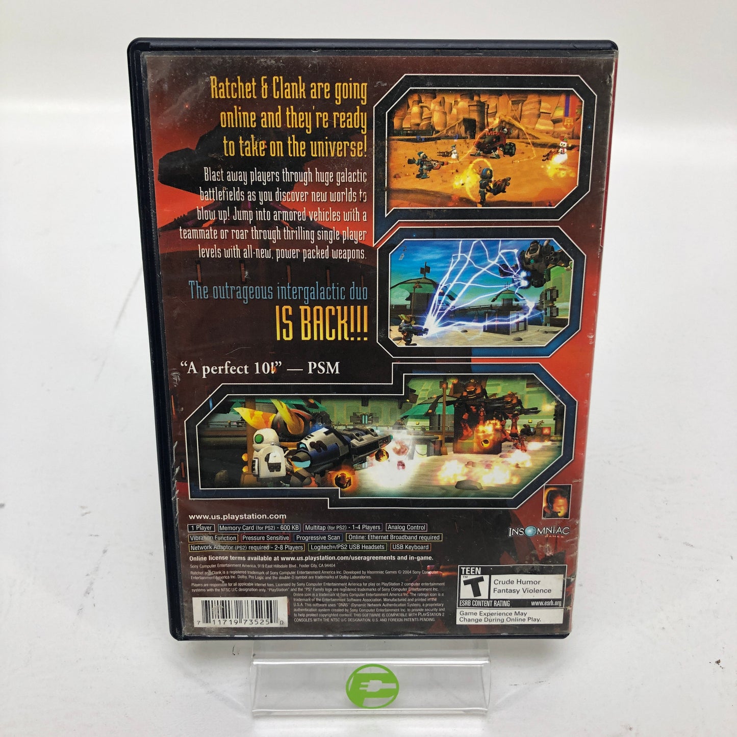 Ratchet & Clank Up Your Arsenal (Sony PlayStation 2 PS2, 2004)