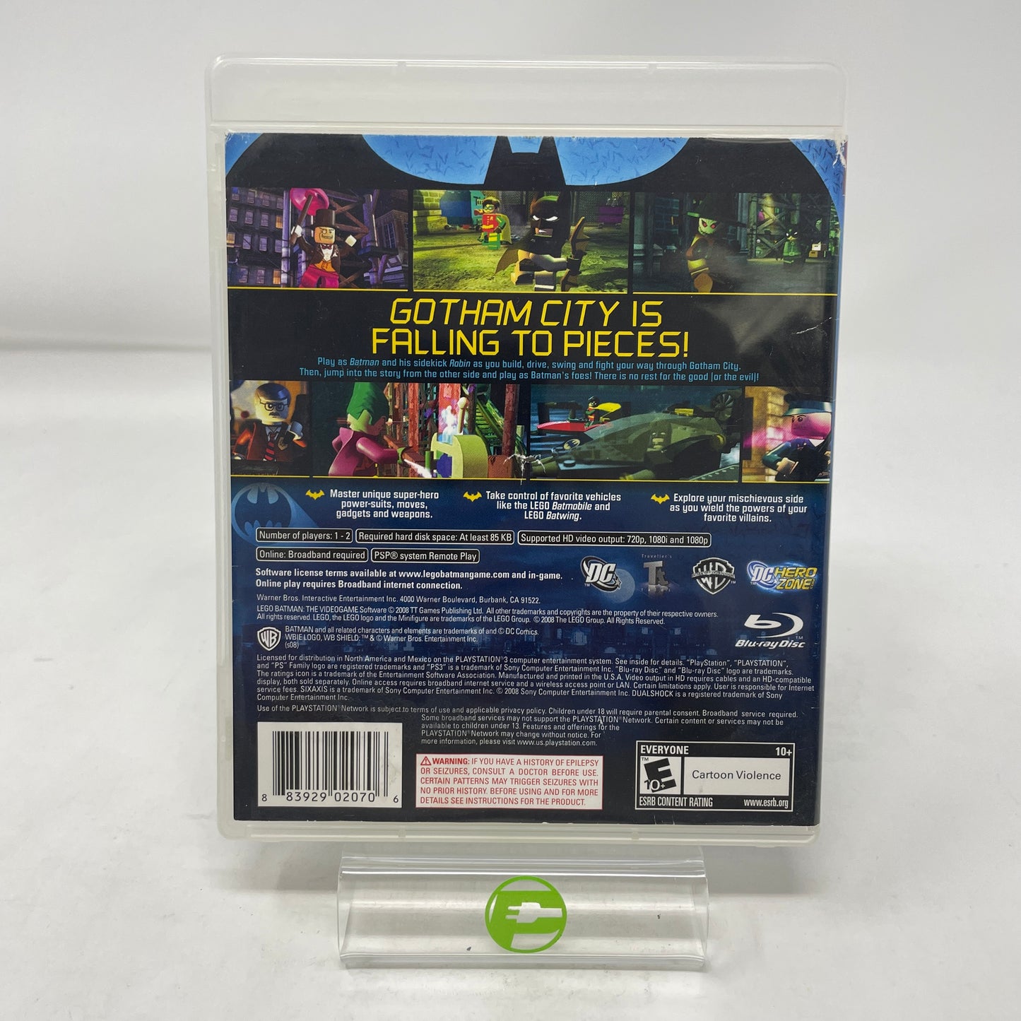 LEGO Batman The Videogame (Sony PlayStation 3 PS3, 2008)