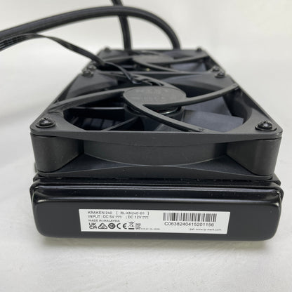 NZXT Kraken 240 AIO Liquid Cooler Liquid Cooler RL-KN240-B1