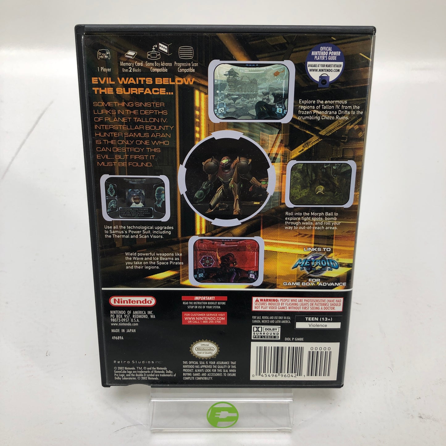 Metroid Prime (Nintendo GameCube, 2002)