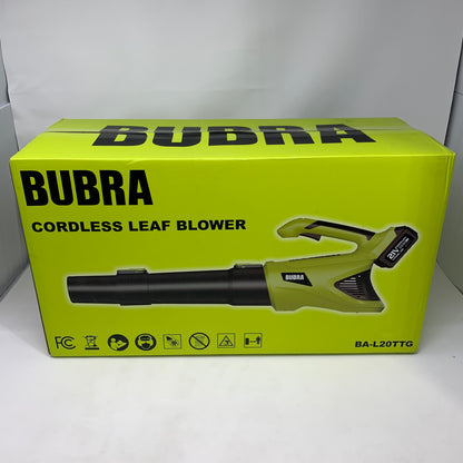 New Bubra BA-L20TTG 21V Cordless Leaf Blower