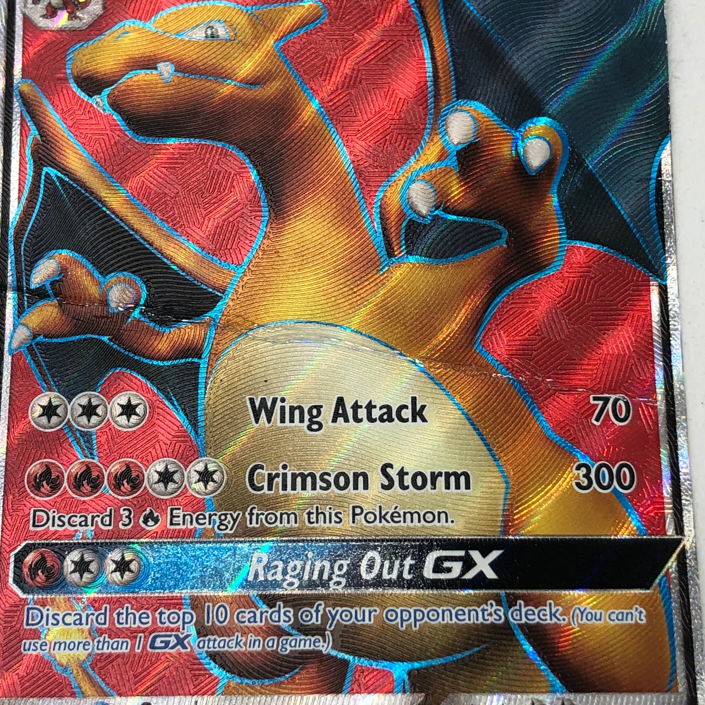 Pokémon TCG Sun & Moon Charizard GX SM60 English