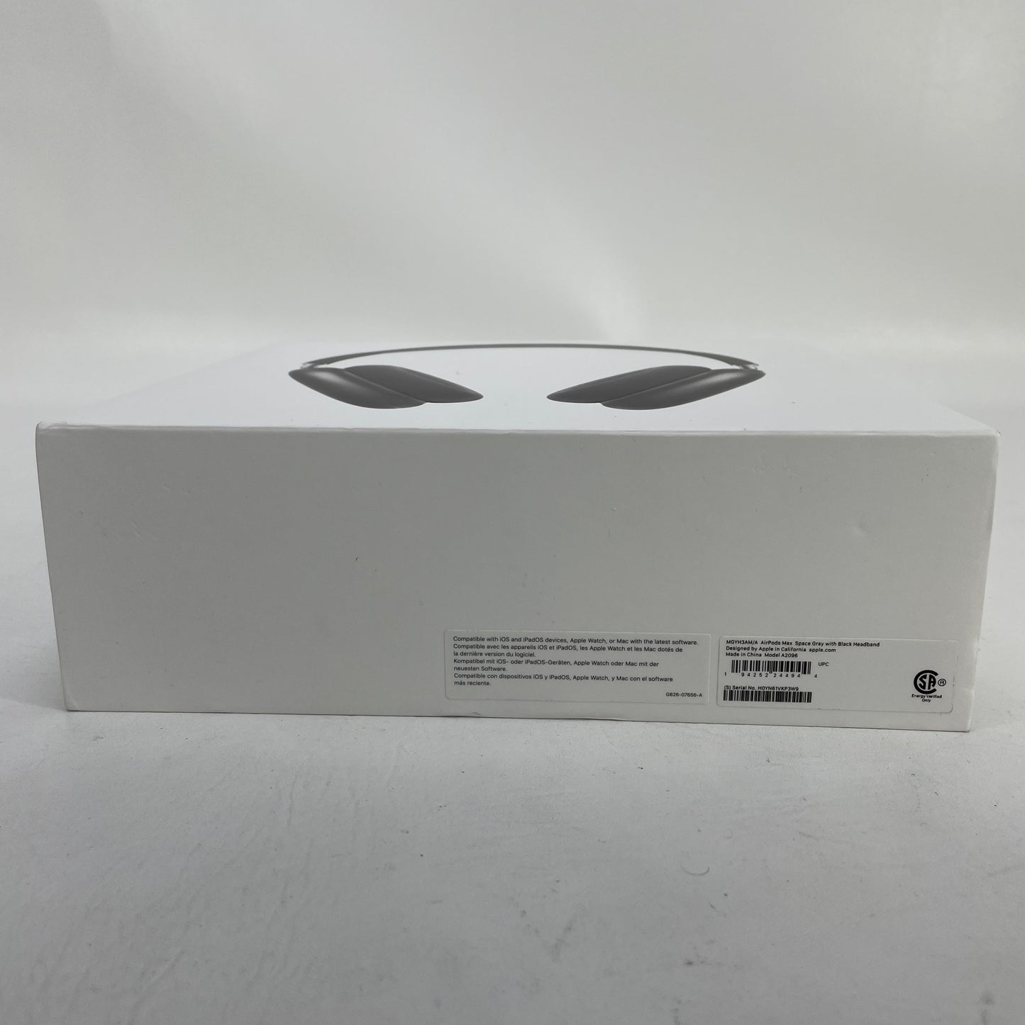 New Apple AirPods Max Wireless Over-Ear Headphones Space Gray MGYH3AM/A