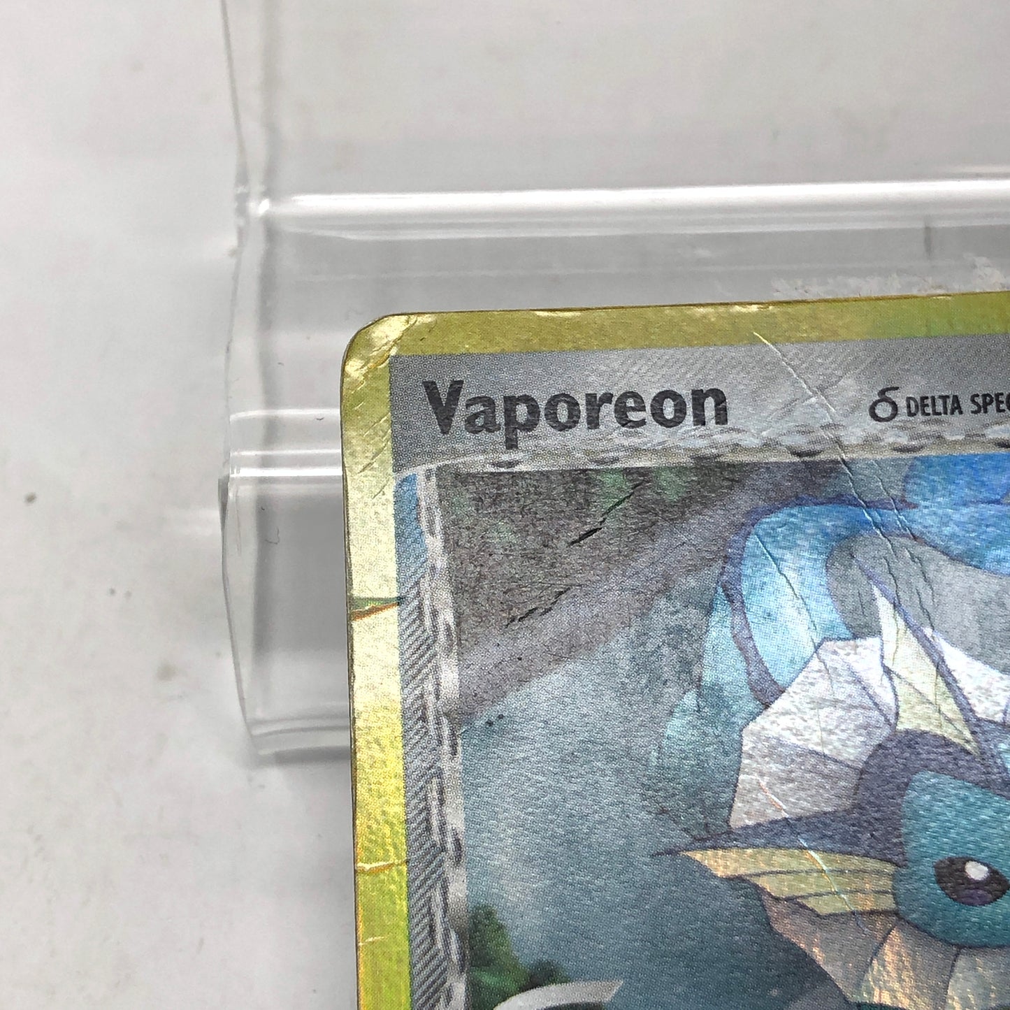 Pokémon TCG EX Delta Species Vaporeon 18/113 Holo English