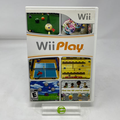 Wii Play [Controller Bundle] (Nintendo Wii, 2007)