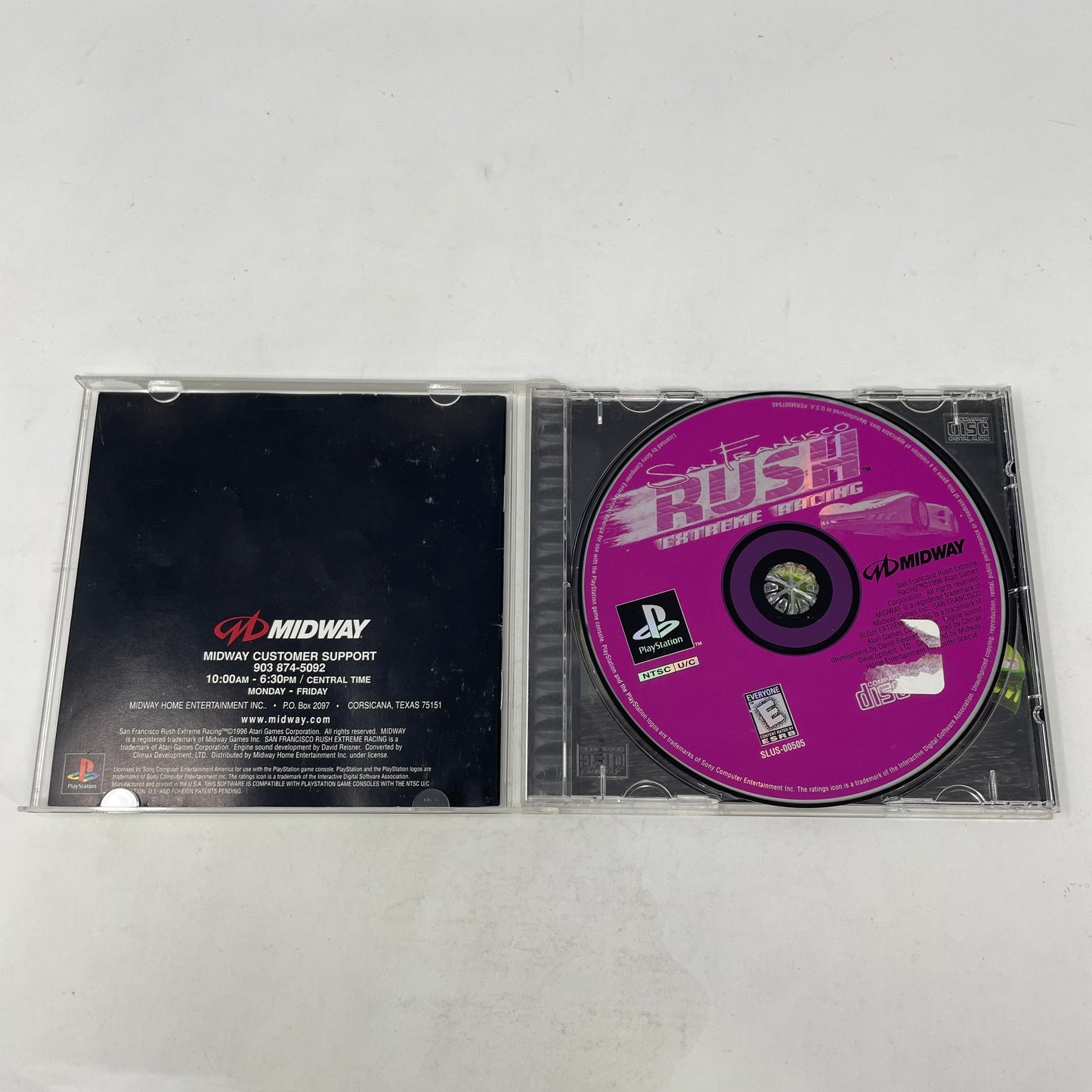 San Francisco Rush (Sony PlayStation 1 PS1, 1998)