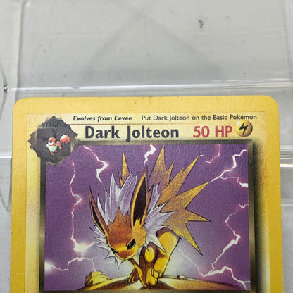 Pokémon TCG Team Rocket Dark Jolteon (1st Edition) 38/82 Regular English