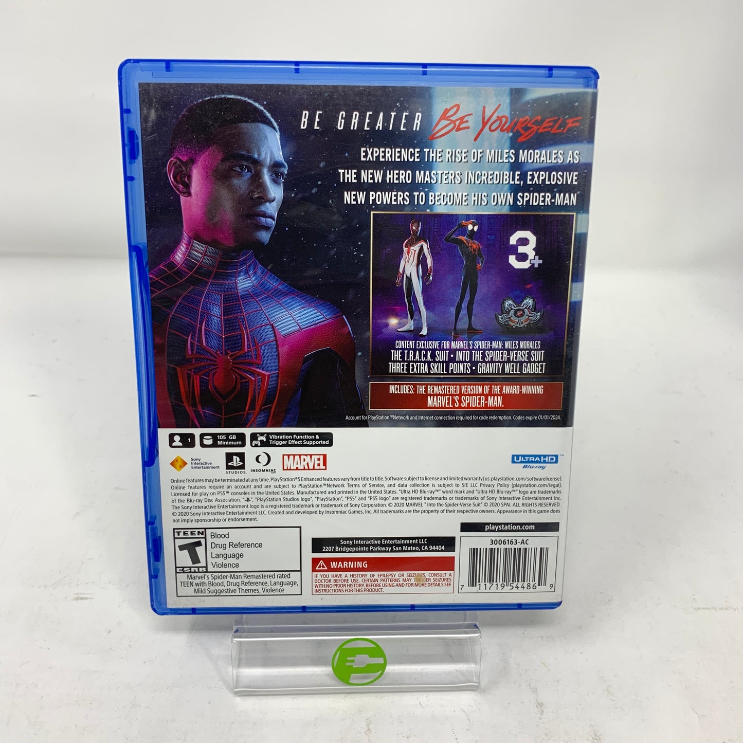 Marvel Spiderman: Miles Morales [Ultimate Launch Edition] (Sony PlayStation 5 PS5, 2020)